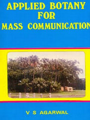 cover image of Applied Botany for Mass Communications